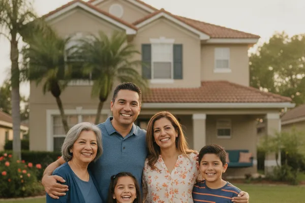 Viviana Barrios - Proteger a la comunidad hispana Familia hispana protegida por agente de seguros bilingüe en Florida Central